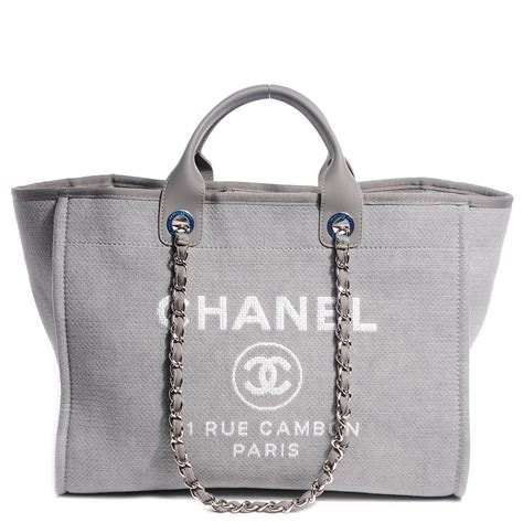 chanel grey tote|chanel handbags outlet.